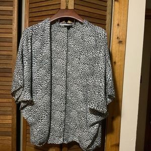 I.N. Studio Puff Sleeve Cardigan